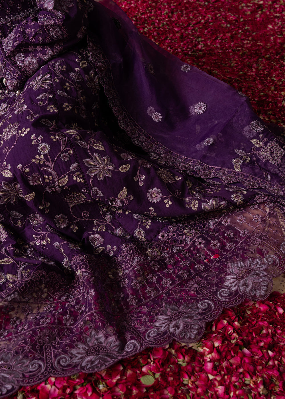 Haseens | Zahia Formal | Zurina - Formal Dress - available at Maria Faisal in UK and USA.
