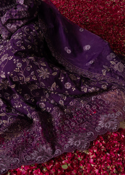 Haseens | Zahia Formal | Zurina - Formal Dress - available at Maria Faisal in UK and USA.