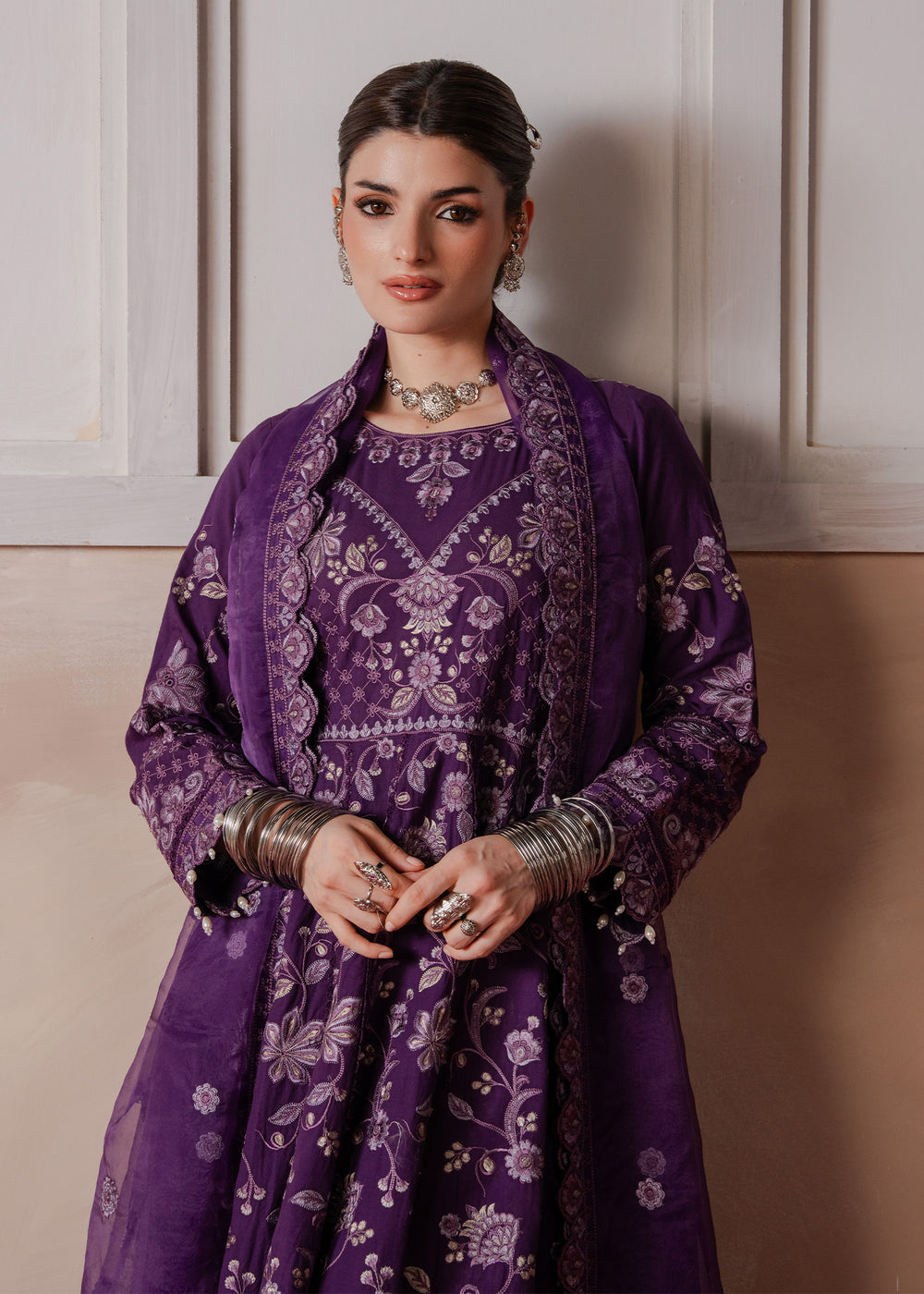 Haseens | Zahia Formal | Zurina - Formal Dress - available at Maria Faisal in UK and USA.