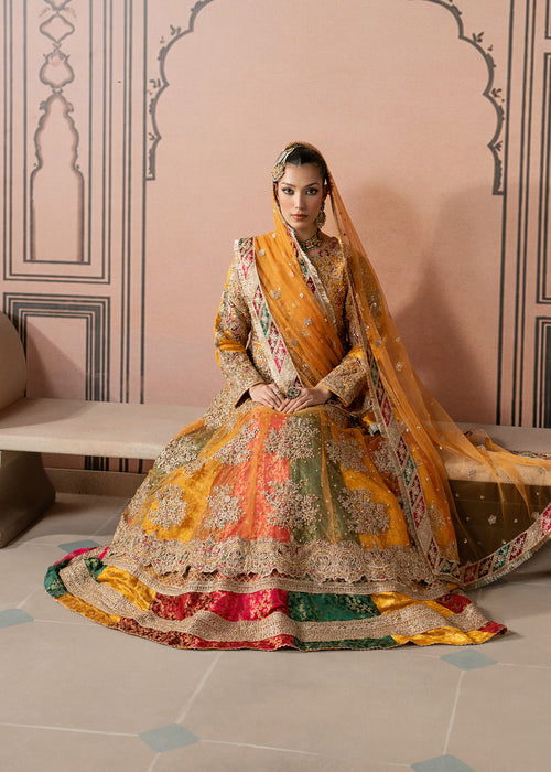 Haseens | Naqs Formals |Nigaish - Formal Dress - available at Maria Faisal in UK and USA.