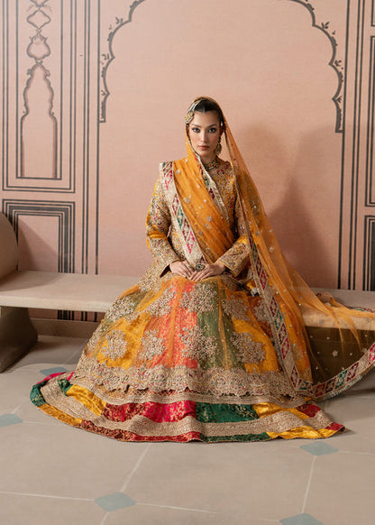 Haseens | Naqs Formals |Nigaish - Formal Dress - available at Maria Faisal in UK and USA.
