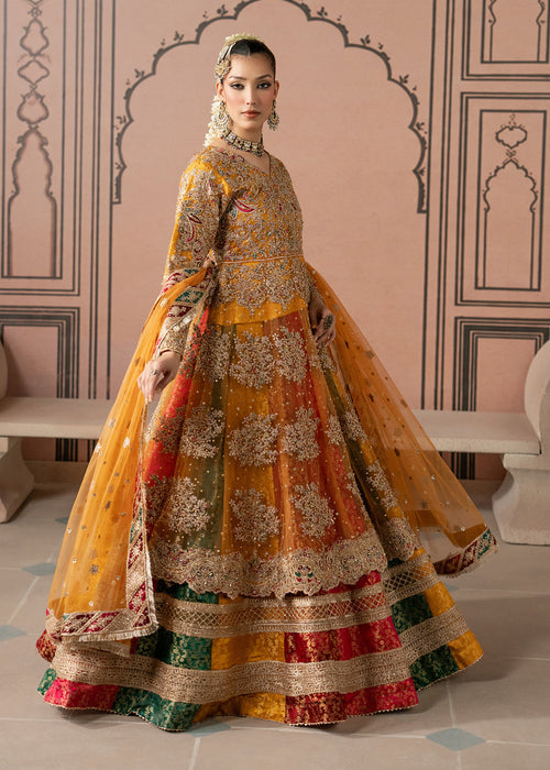 Haseens | Naqs Formals |Nigaish - Formal Dress - available at Maria Faisal in UK and USA.