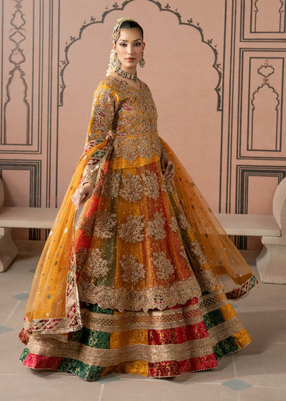 Haseens | Naqs Formals |Nigaish - Formal Dress - available at Maria Faisal in UK and USA.