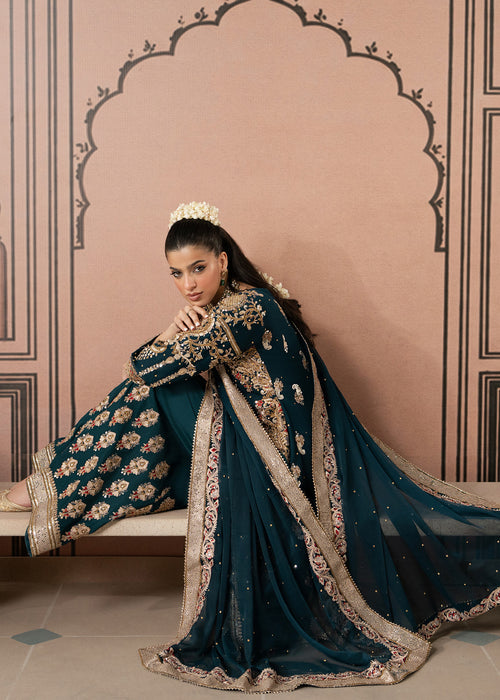 Haseens | Naqs Formals | Asrar - Formal Dress - available at Maria Faisal in UK and USA.