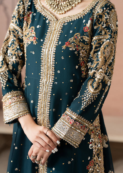 Haseens | Naqs Formals | Asrar - Formal Dress - available at Maria Faisal in UK and USA.