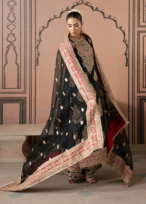 Haseens | Naqs Formals |Aks - Formal Dress - available at Maria Faisal in UK and USA.