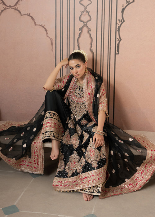 Haseens | Naqs Formals |Aks - Formal Dress - available at Maria Faisal in UK and USA.