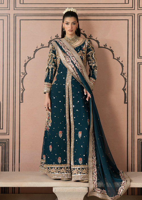 Haseens | Naqs Formals | Asrar - Formal Dress - available at Maria Faisal in UK and USA.