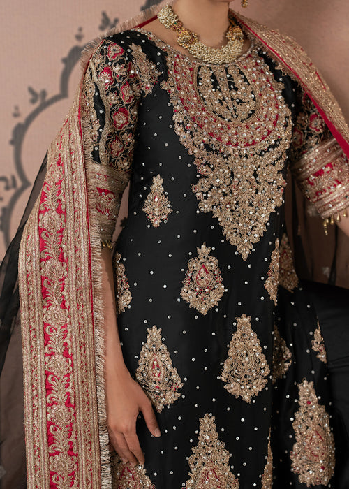 Haseens | Naqs Formals |Aks - Formal Dress - available at Maria Faisal in UK and USA.