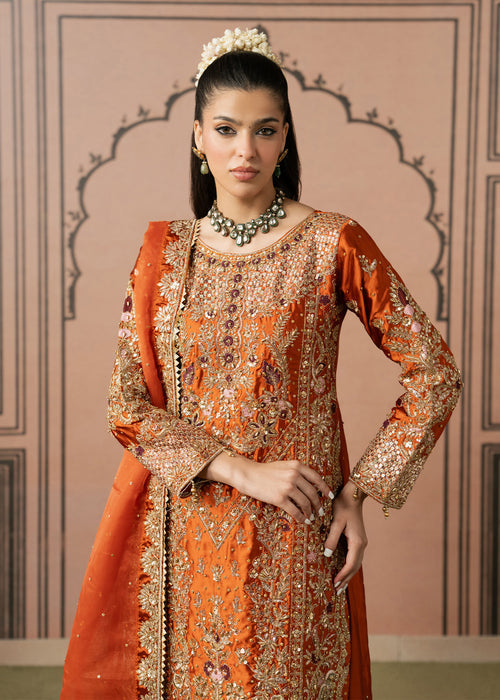 Haseens | Naqs Formals |Ana - Formal Dress - available at Maria Faisal in UK and USA.