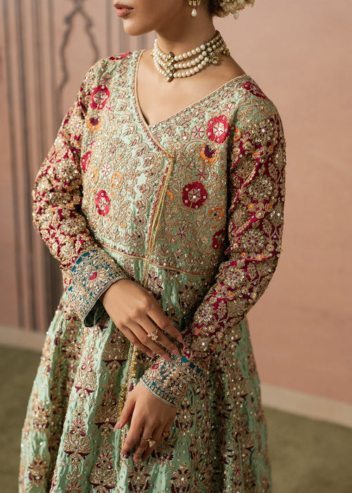 Haseens | Naqs Formals |Hunaiza - Formal Dress - available at Maria Faisal in UK and USA.