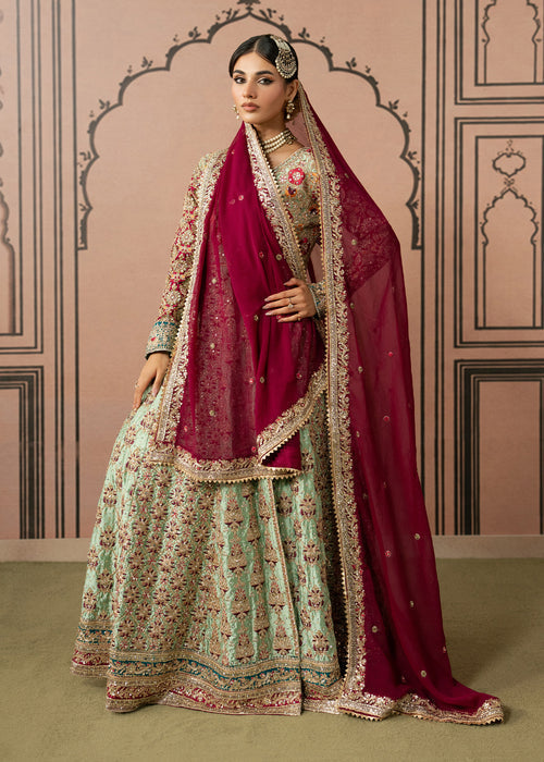 Haseens | Naqs Formals |Hunaiza - Formal Dress - available at Maria Faisal in UK and USA.