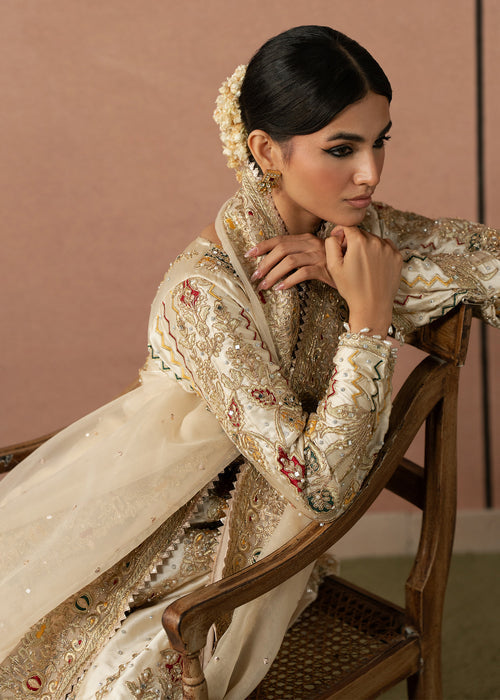 Haseens | Naqs Formals |Seema - Formal Dress - available at Maria Faisal in UK and USA.