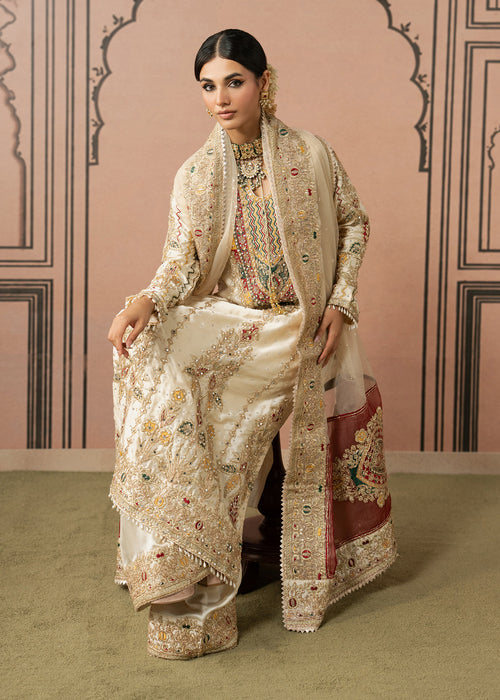 Haseens | Naqs Formals |Seema - Formal Dress - available at Maria Faisal in UK and USA.