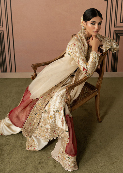 Haseens | Naqs Formals |Seema - Formal Dress - available at Maria Faisal in UK and USA.