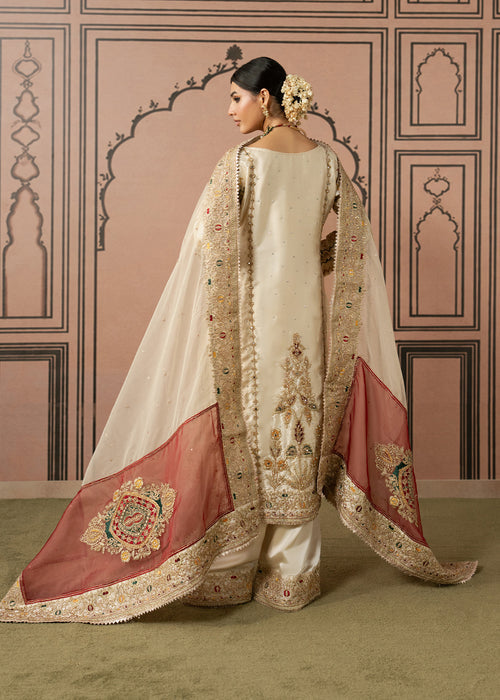 Haseens | Naqs Formals |Seema - Formal Dress - available at Maria Faisal in UK and USA.