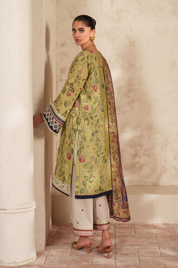 Baroque | Luxury Pret Summer | UF-4414 - Luxury Dress - available at Maria Faisal in UK and USA.
