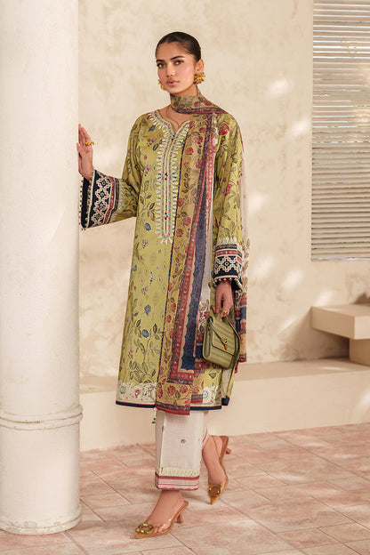 Baroque | Luxury Pret Summer | UF-4414 - Luxury Dress - available at Maria Faisal in UK and USA.