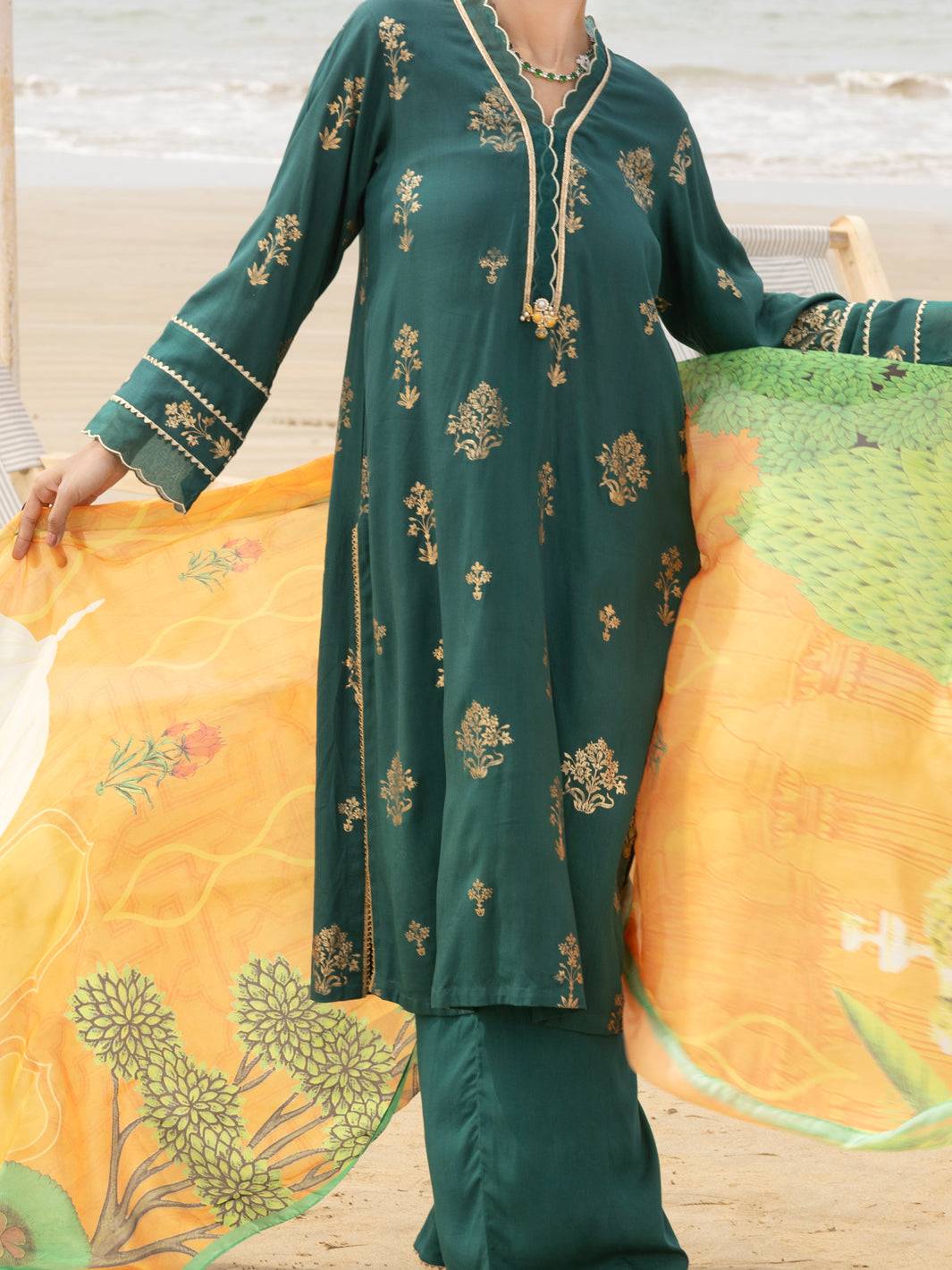 Almirah | Traditional Tale | ALP-3PS-2043 by Maria Faisal - Registered Vendor of : Almirah - type : Ladies Clothes - 100% original wedding dresses