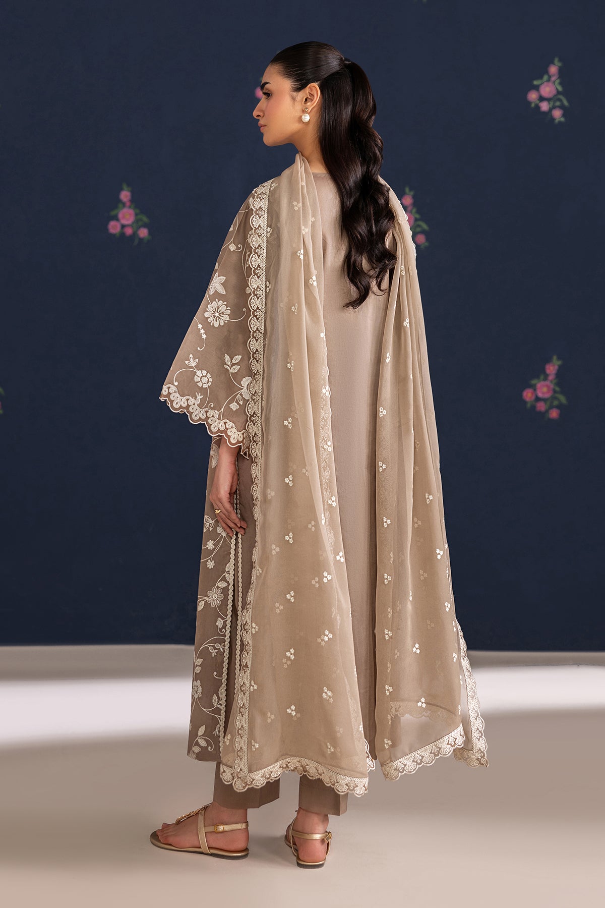 Baroque | Luxury Summer Pret | UF-4467 - Luxury Dress - available at Maria Faisal in UK and USA.