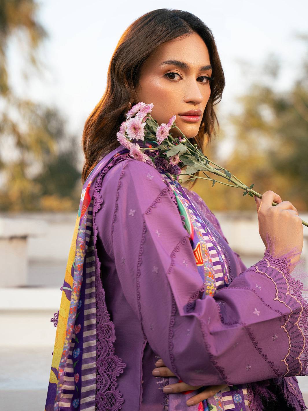 Bin Ilyas | Hazel Printed Lawn 25 | 2071 - A by Maria Faisal - Registered Vendor of : Bin Ilyas - type : Ladies Clothes - 100% original wedding dresses