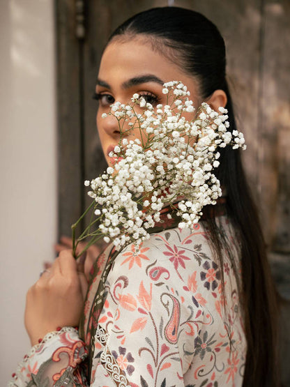 Bin Ilyas | Hazel Printed Lawn 25 | 2073 - A by Maria Faisal - Registered Vendor of : Bin Ilyas - type : Ladies Clothes - 100% original wedding dresses