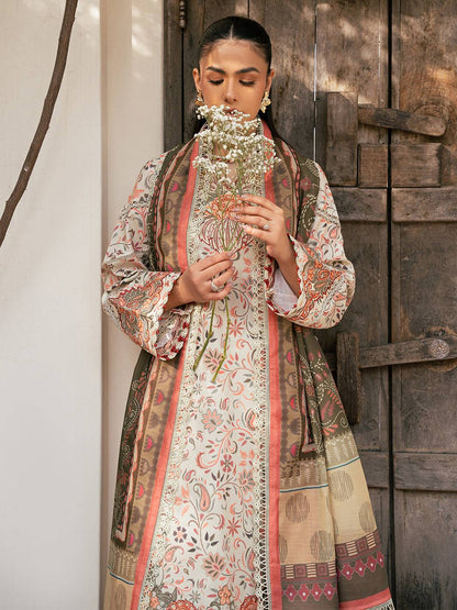 Bin Ilyas | Hazel Printed Lawn 25 | 2073 - A by Maria Faisal - Registered Vendor of : Bin Ilyas - type : Ladies Clothes - 100% original wedding dresses