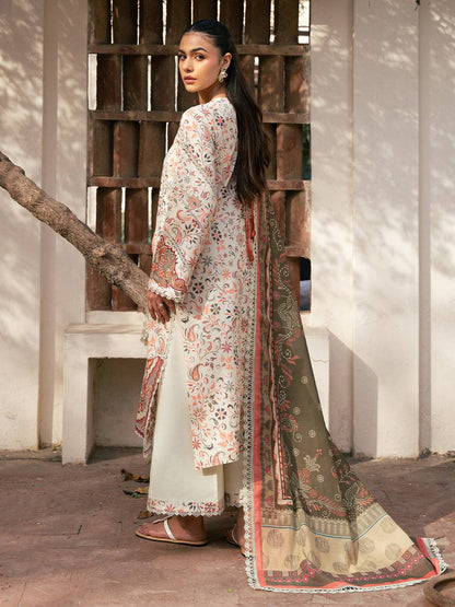 Bin Ilyas | Hazel Printed Lawn 25 | 2073 - A by Maria Faisal - Registered Vendor of : Bin Ilyas - type : Ladies Clothes - 100% original wedding dresses