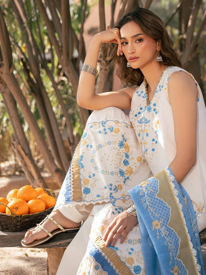 Bin Ilyas | Hazel Printed Lawn 25 | 2078 - B by Maria Faisal - Registered Vendor of : Bin Ilyas - type : Ladies Clothes - 100% original wedding dresses
