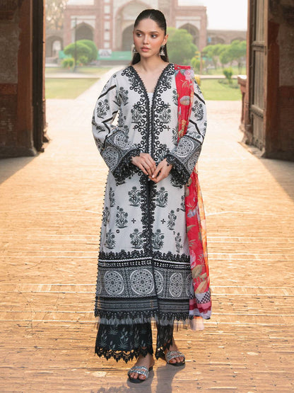 Bin Ilyas | Naqsh Naaz Luxury Lawn 25 | 2082 - A by Maria Faisal - Registered Vendor of : Bin Ilyas - type : Ladies Clothes - 100% original wedding dresses