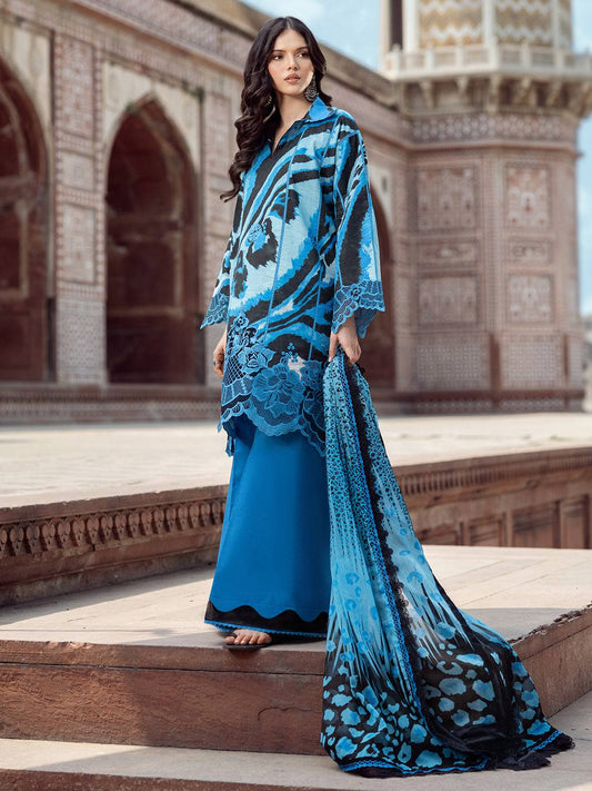 Bin Ilyas | Naqsh Naaz Luxury Lawn 25 | 2086 - D by Maria Faisal - Registered Vendor of : Bin Ilyas - type : Ladies Clothes - 100% original wedding dresses