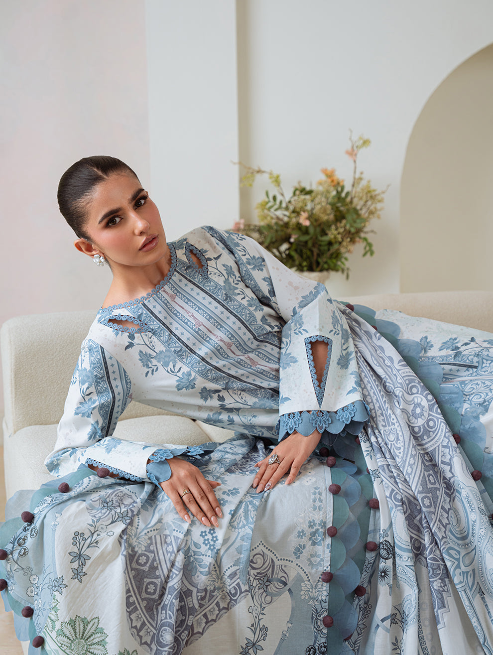 Jade | Cambric 25 | URBANE CAMBRIC PRINTS 2025 I - Ladies Clothes - Maria Faisal