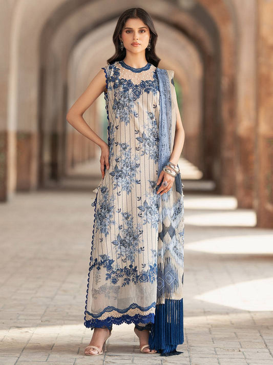 Bin Ilyas | Naqsh Naaz Luxury Lawn 25 | 2087 - A by Maria Faisal - Registered Vendor of : Bin Ilyas - type : Ladies Clothes - 100% original wedding dresses