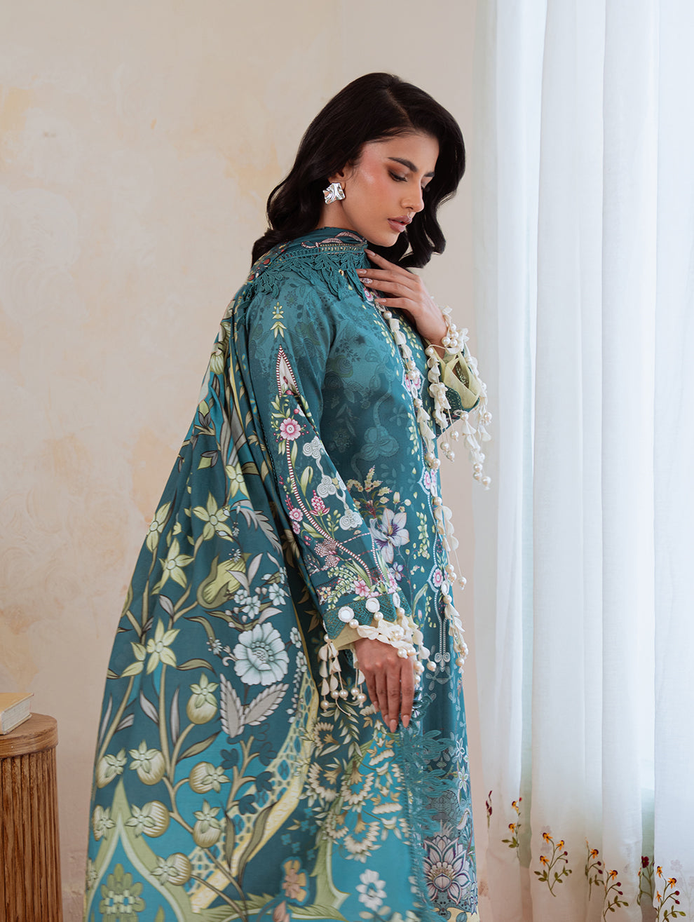 Jade | Cambric 25 | URBANE CAMBRIC PRINTS 2025 M - Ladies Clothes - Maria Faisal