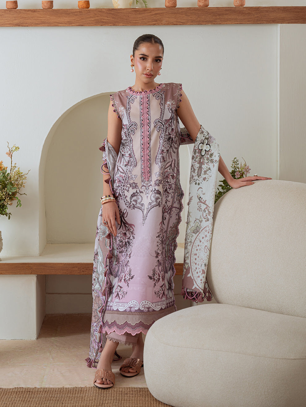 Jade | Cambric 25 | URBANE CAMBRIC PRINTS 2025 AG - Ladies Clothes - Maria Faisal