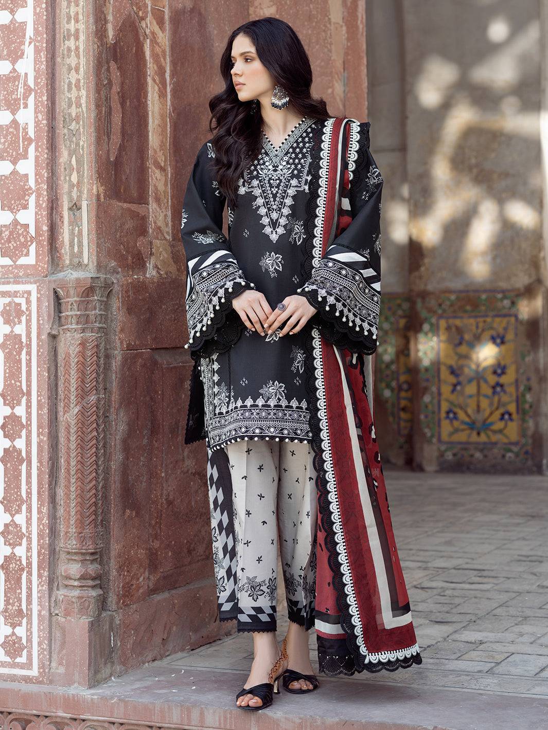 Bin Ilyas | Naqsh Naaz Luxury Lawn 25 | 2088 - A by Maria Faisal - Registered Vendor of : Bin Ilyas - type : Ladies Clothes - 100% original wedding dresses