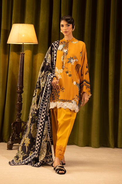 Sana Safinaz | Muzlin Winter 25 | 020A - Casual Dress - available at Maria Faisal in UK and USA.