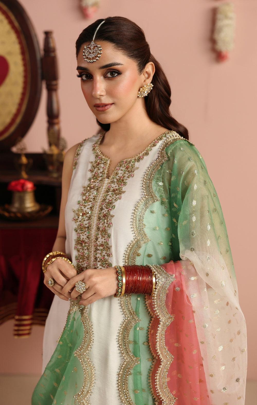 Maya | Jahanara Festive Edit 26 | EIRENE - Formal Dress - available at Maria Faisal in UK and USA.