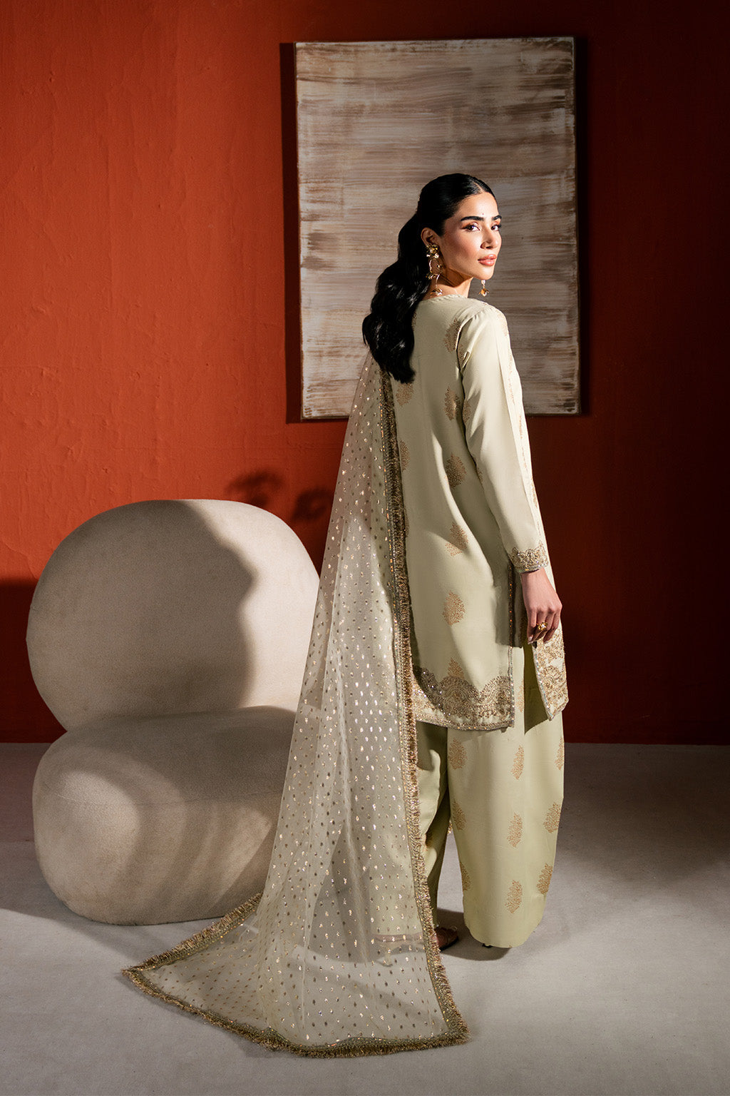 Neeshay | Raw Silk | RTW-RS-04 - Ladies Clothes - Maria Faisal