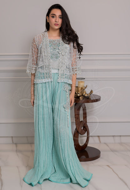 Layla Chatoor | Pret A Porter | LC-18 - Luxury Dress - available at Maria Faisal in UK and USA.