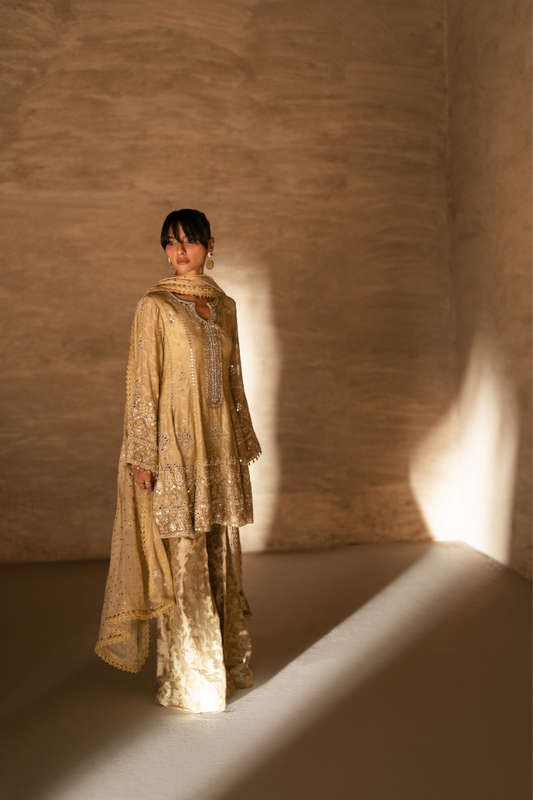 Sana Abbas | Zalea Formals | MIRHA - Formal Dress - available at Maria Faisal in UK and USA.
