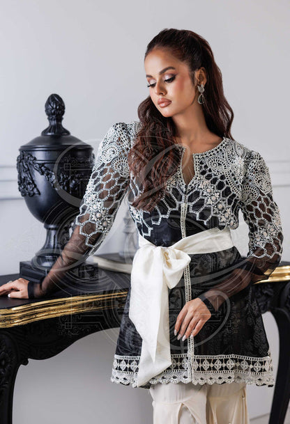 Layla Chatoor | Luxury Pret | Renee - Luxury Dress - available at Maria Faisal in UK and USA.