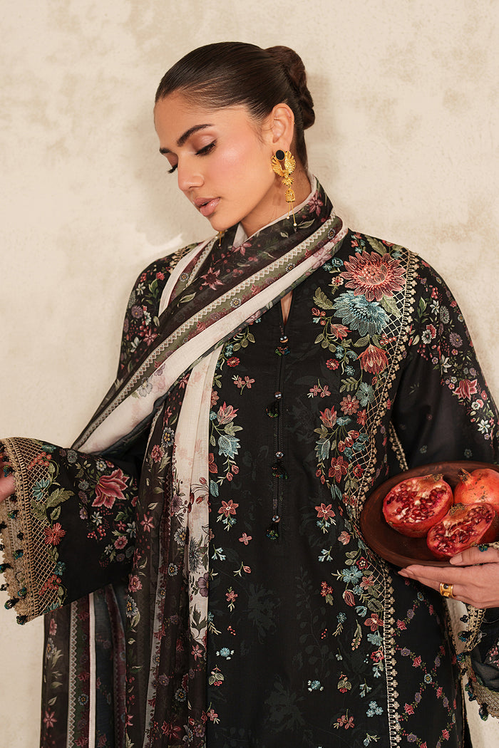 Baroque | Luxury Pret Summer | UF-4415 - Luxury Dress - available at Maria Faisal in UK and USA.