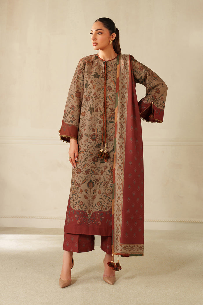 Baroque | Luxury Pret 25 | UF-4345 - Formal Dress - available at Maria Faisal in UK and USA.