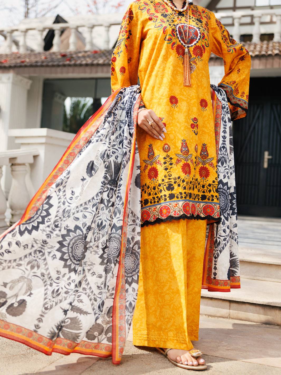 Almirah | Traditional Tale | ALP-3PS-2114 by Maria Faisal - Registered Vendor of : Almirah - type : - 100% original wedding dresses