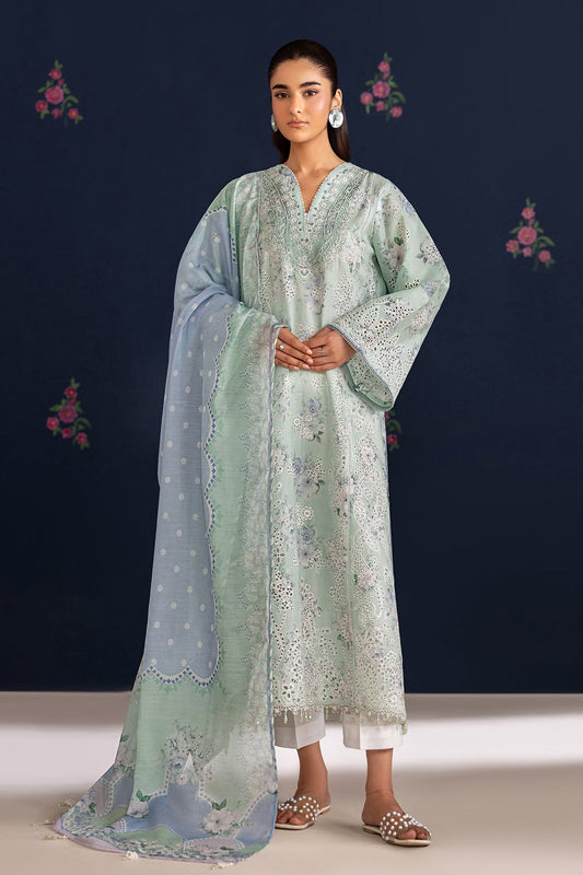 Baroque | Luxury Summer Pret | UF-4469 - Luxury Dress - available at Maria Faisal in UK and USA.