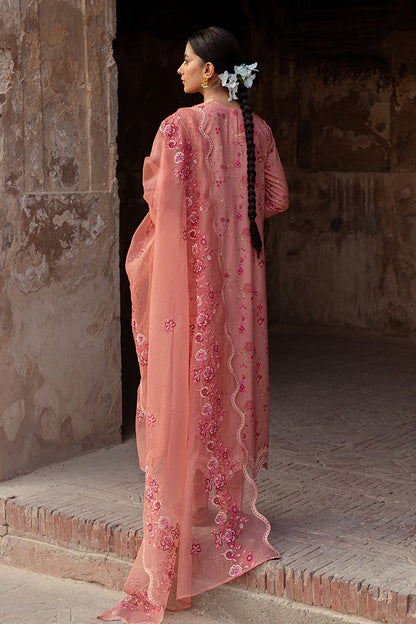 Cross Stitch | Premium Lawn 24 | APRICOT CHARM - Ladies Clothes - Maria Faisal