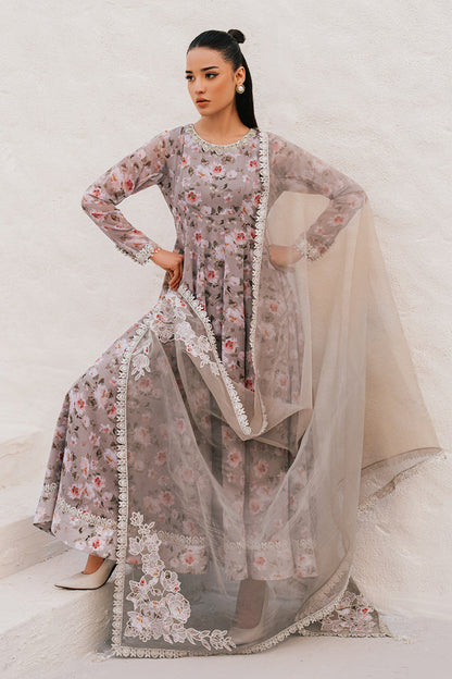 Baroque | Luxury Pret 25 | EMBROIDERED CHIFFON PR-1090 - Ladies Clothes - Maria Faisal