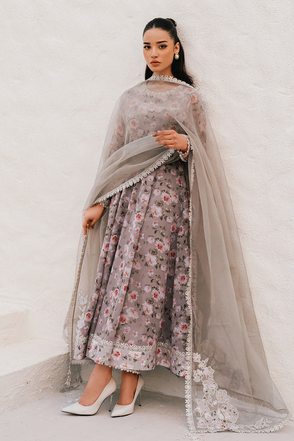 Baroque | Luxury Pret 25 | EMBROIDERED CHIFFON PR-1090 - Ladies Clothes - Maria Faisal