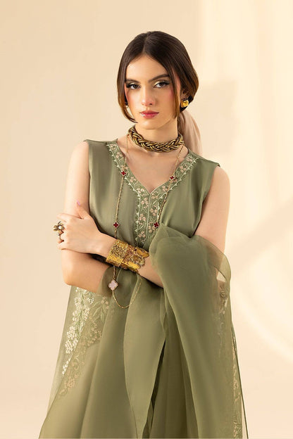 Erum Khan | Lillia Summer Edit | Olive Bloom by Maria Faisal - Registered Vendor of : Erum Khan - type : Ladies Clothes - 100% original wedding dresses
